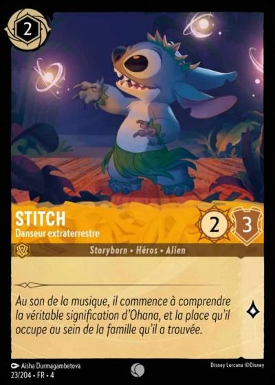 023/204 Stitch, Danseur extraterrestre