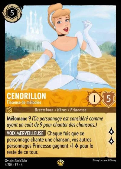 004/204 Cendrillon, Tisseuse de mélodies