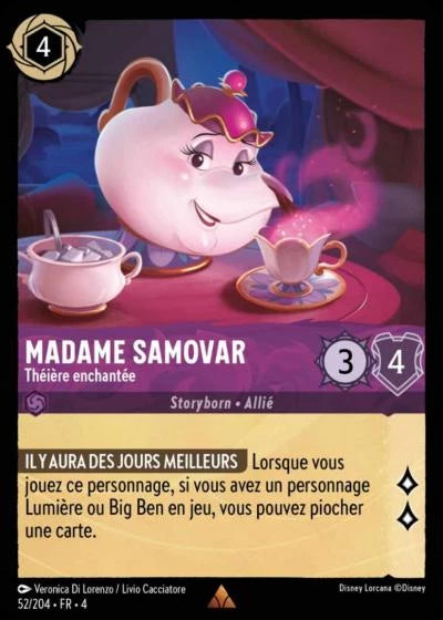 052/204 Madame Samovar, Théière enchantée