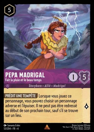 053/204 Pepa Madrigal, Fait la pluie et le beau temps