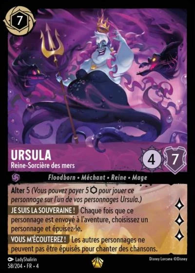 058/204 Ursula, Reine-Sorcière des mers