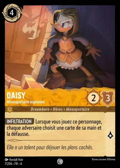 007/204 Daisy, Mousquetaire espionne