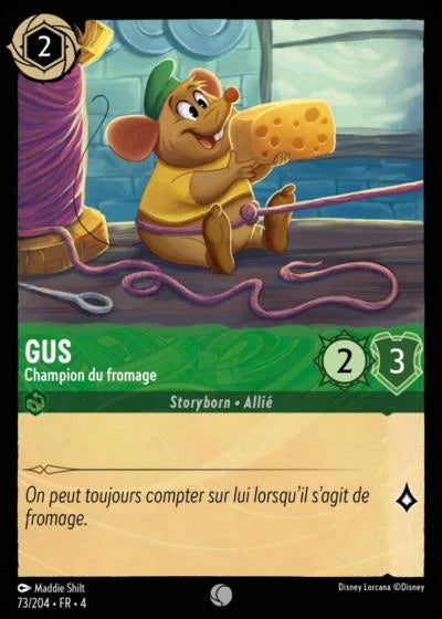 073/204 Gus, Champion du fromage