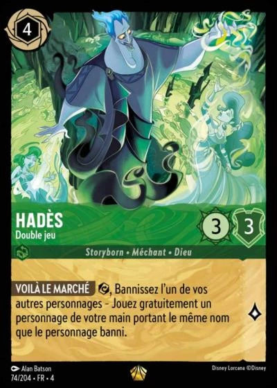 074/204 Hadès, Double jeu