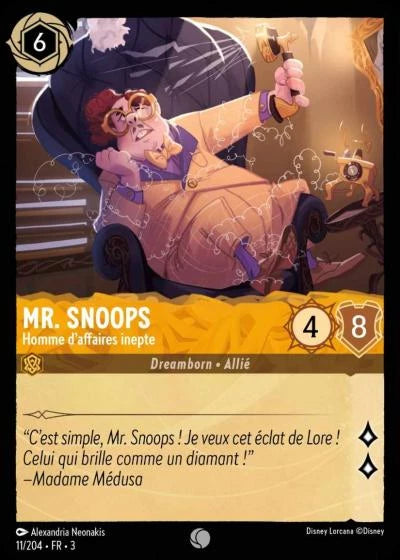 011/204 Mr. Snoops, Homme d'affaires inepte