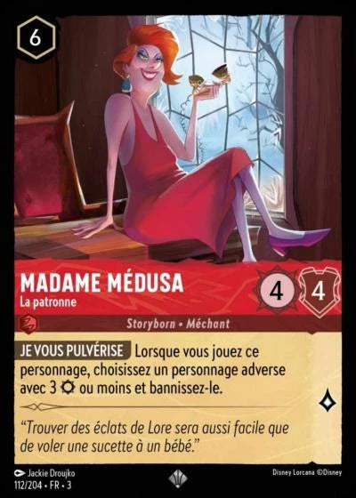 112/204 Madame Médusa, La patronne