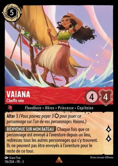 116/204 Vaiana, Cheffe née