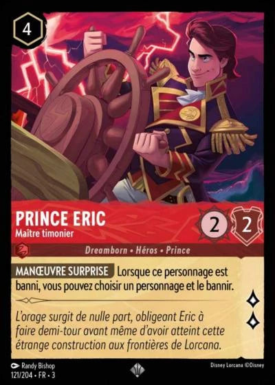 121/204 Prince Eric, Maître timonier