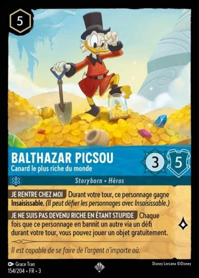 154/204 Balthazar Picsou, Canard le plus riche du monde