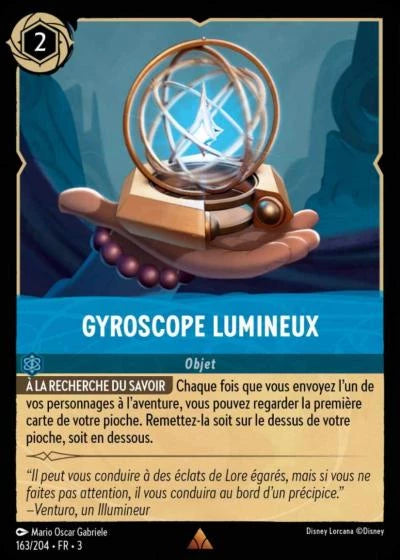 163/204 Gyroscope lumineux