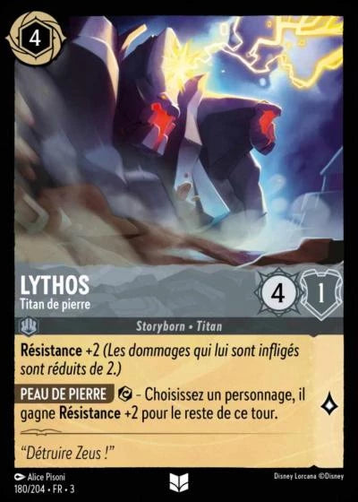 180/204 Lythos, Titan de pierre