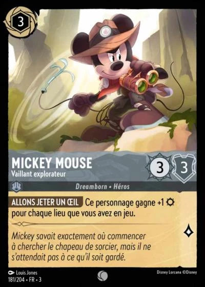 181/204 Mickey Mouse, Vaillant explorateur