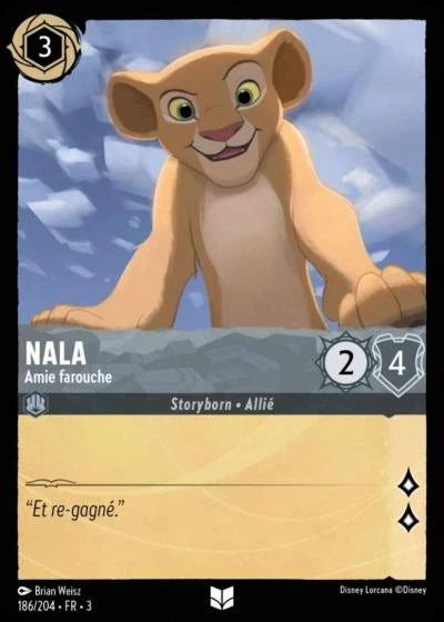 186/204 Nala, Amie farouche