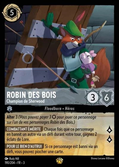 190/204 Robin des bois, Champion de Sherwood