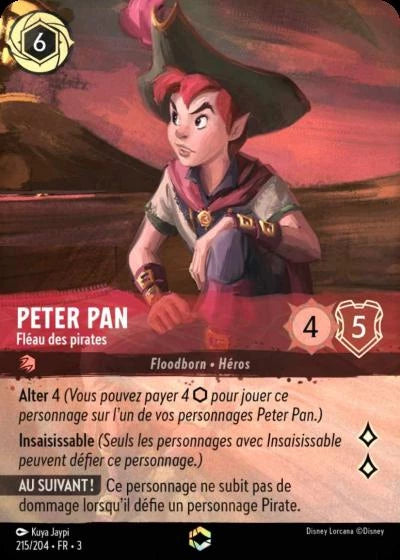 215/204 Peter Pan, Fléau des pirates