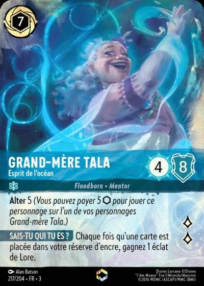 217/204 Grand-mère Tala, Esprit de l'océan