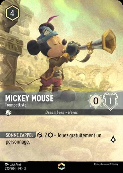 220/204 Mickey Mouse, Trompettiste