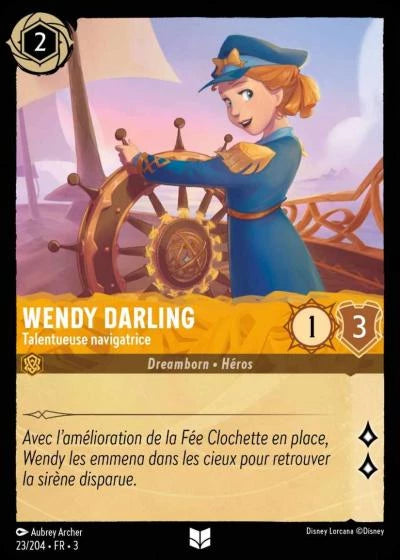 023/204 Wendy Darling, Talentueuse navigatrice