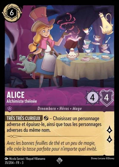 035/204 Alice, Alchimiste théinée