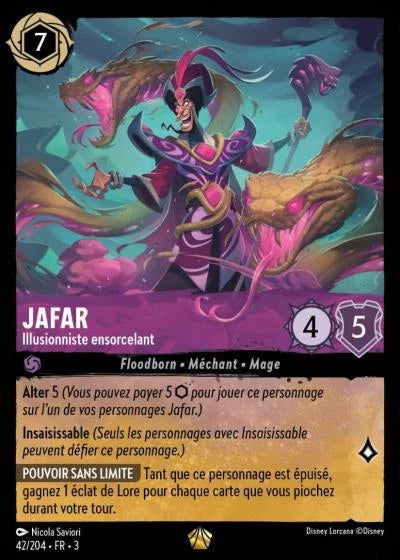 042/204 Jafar, Illusionniste ensorcelant