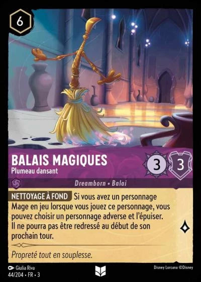 044/204 Balais magiques, Plumeau dansant