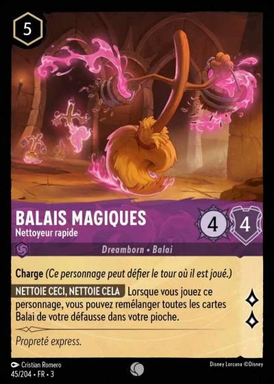 045/204 Balais magiques, Nettoyeur rapide