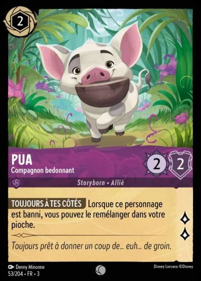 053/204 Pua, Compagnon bedonnant