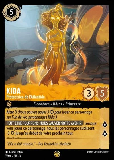 007/204 Kida, Protectrice de l'Atlantide