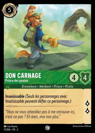 071/204 Don Carnage, Prince des pirates