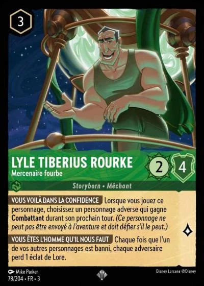 078/204 Lyle Tiberius Rourke, Mercenaire fourbe