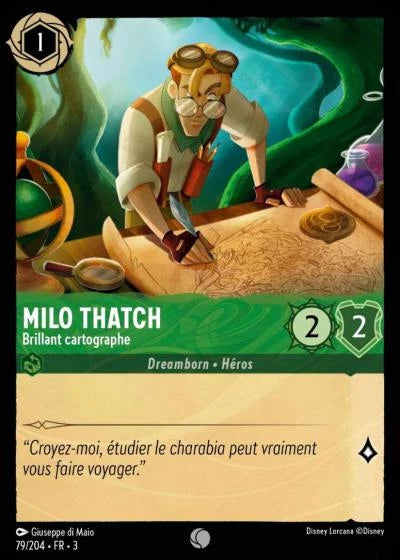 079/204 Milo Thatch, Brillant cartographe