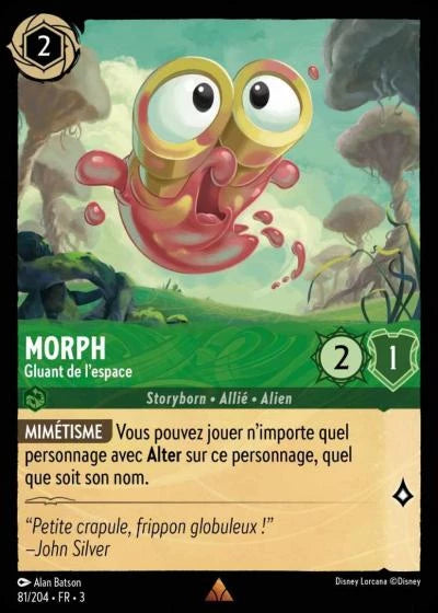 081/204 Morph, Gluant de l'espace