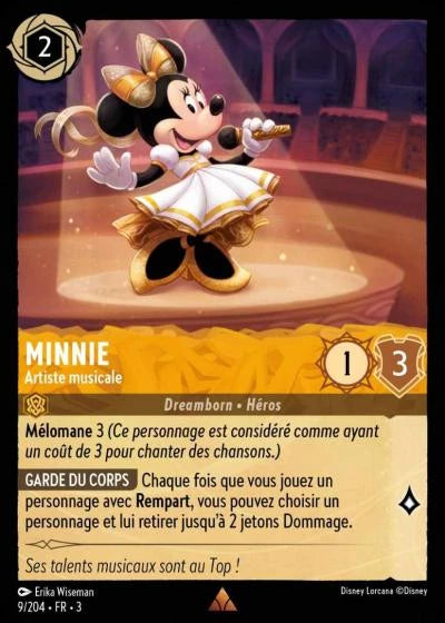 009/204 Minnie, Artiste musicale