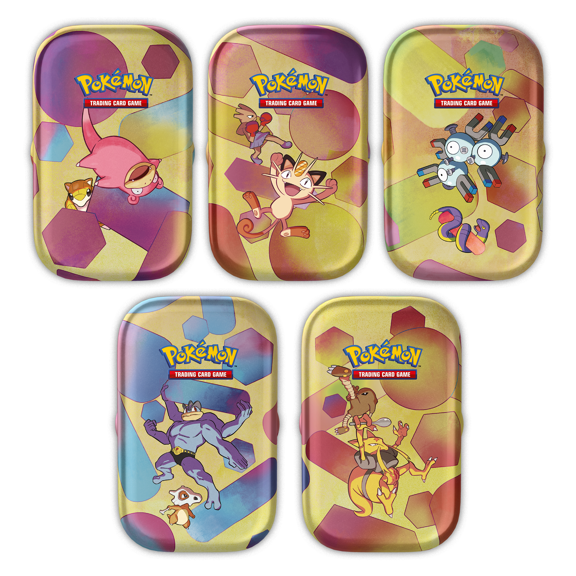 [SCELLE] Lot de 5 Mini Tins Pokémon 151 [FR]