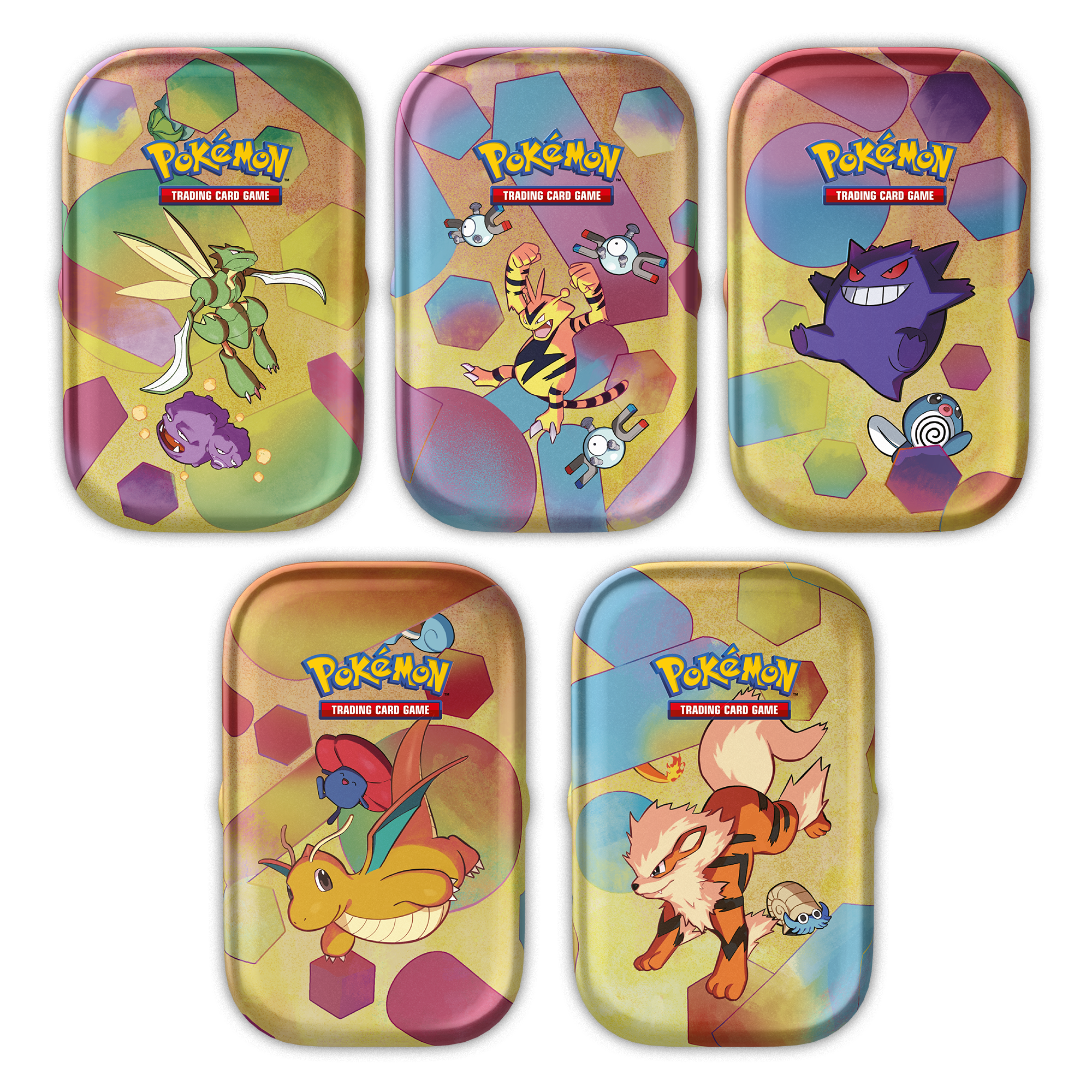 [SCELLE] Lot de 5 Mini Tins Pokémon 151 [FR]