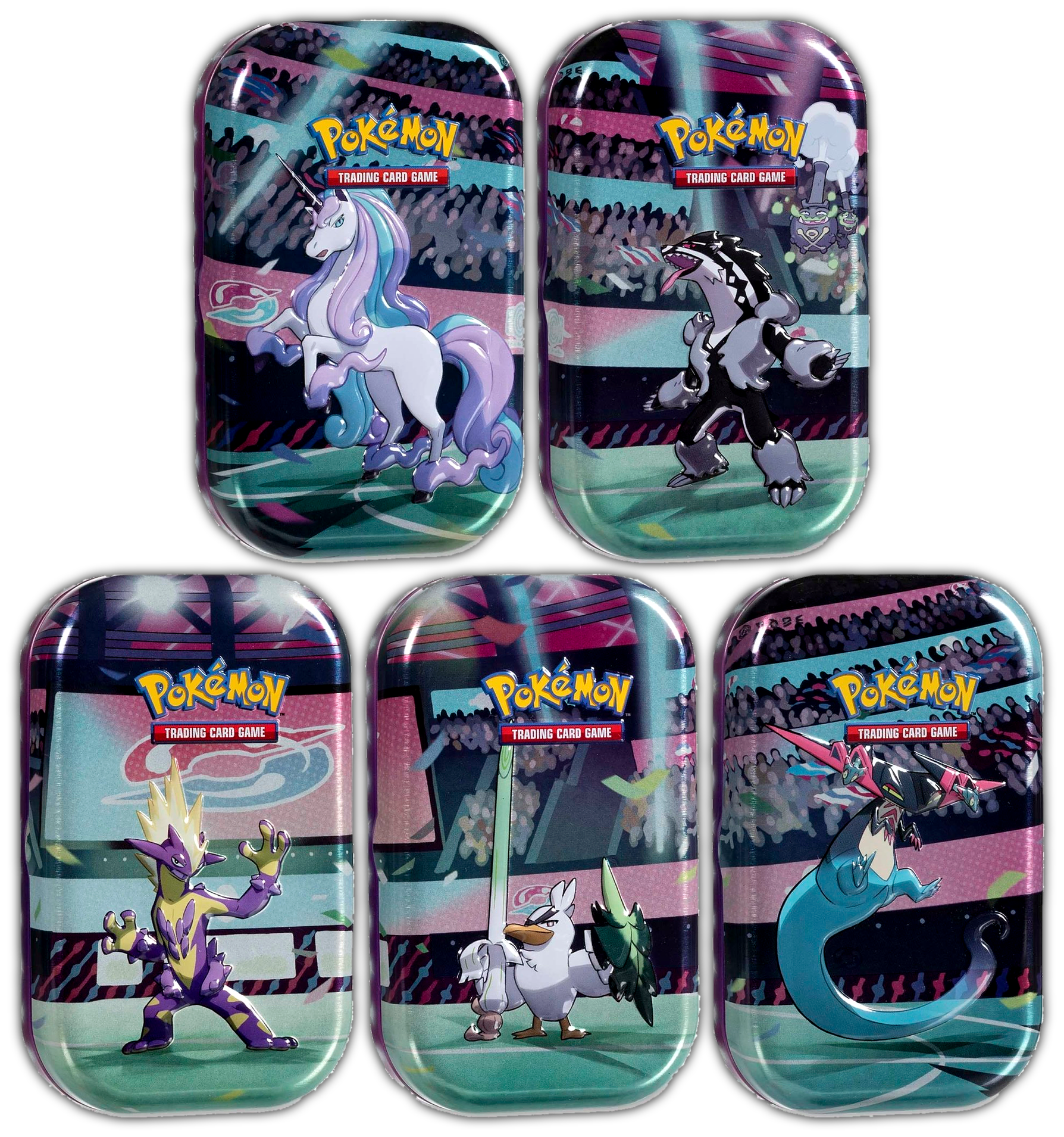[SCELLE] Lot de 5 Mini tins - Puissance de Galar [FR]