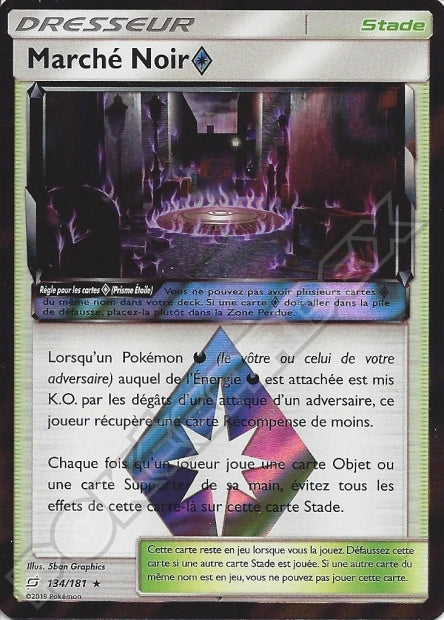 134/181 Marché Noir Prisme Étoile