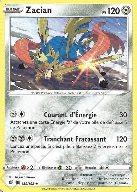 139/192 Zacian