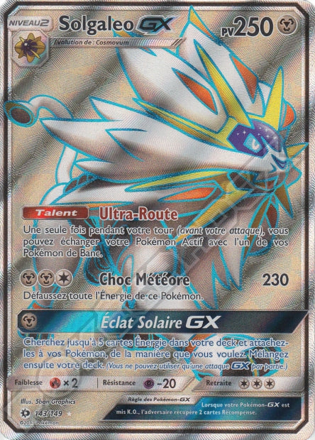 143/149 Solgaleo-GX