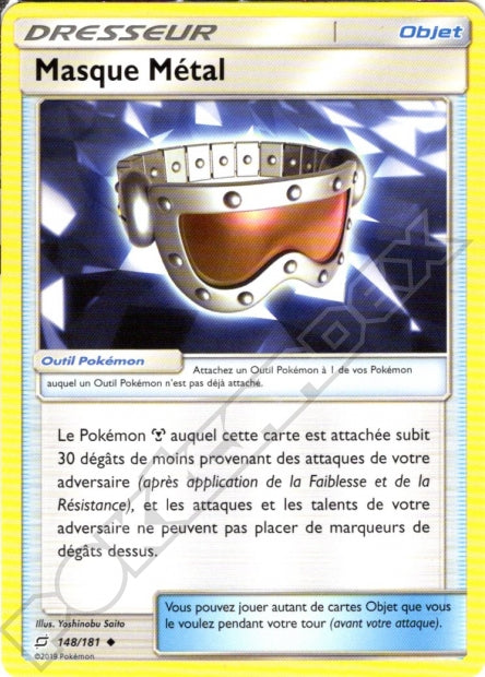 148/181 Masque Métal