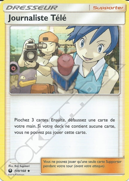 149/168 Journaliste télé
