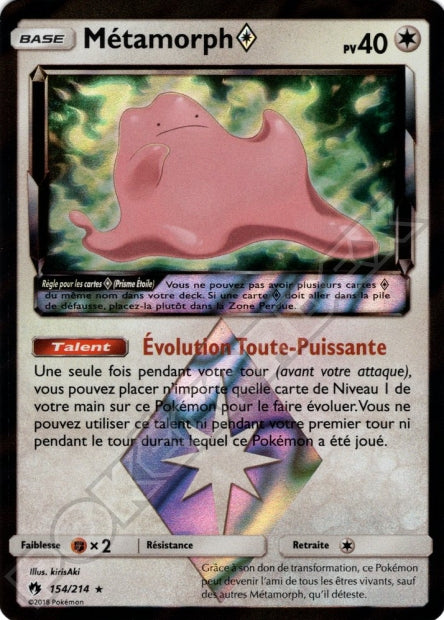 154/214 Métamorph Prisme Étoile