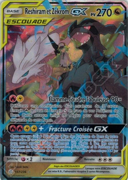 157/236 Reshiram et Zekrom-GX