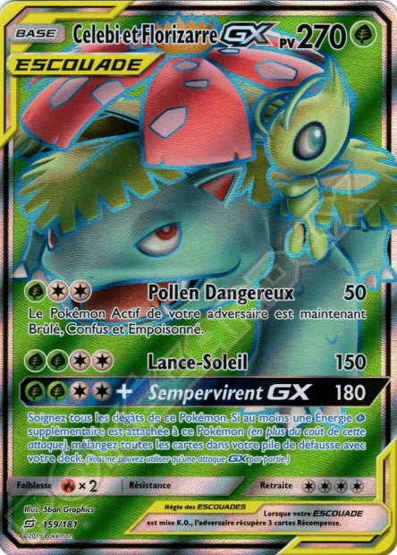 159/181 Celebi et Florizarre-GX