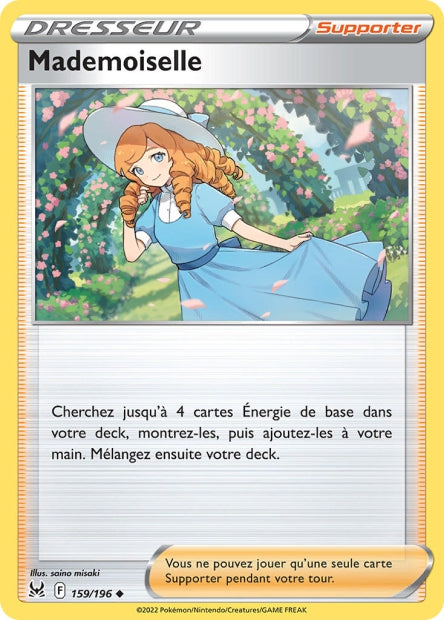 159/196  Mademoiselle
