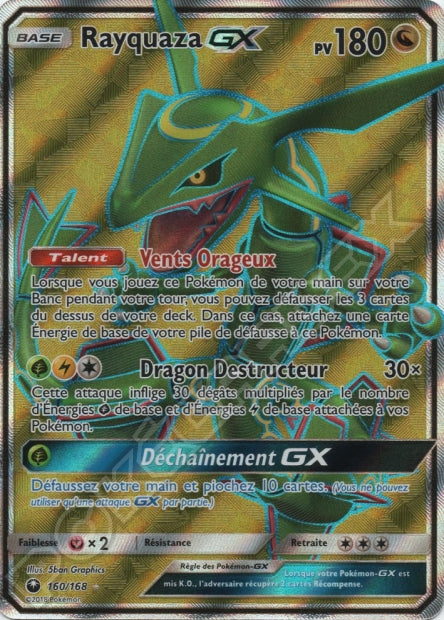 160/168 Rayquaza-GX