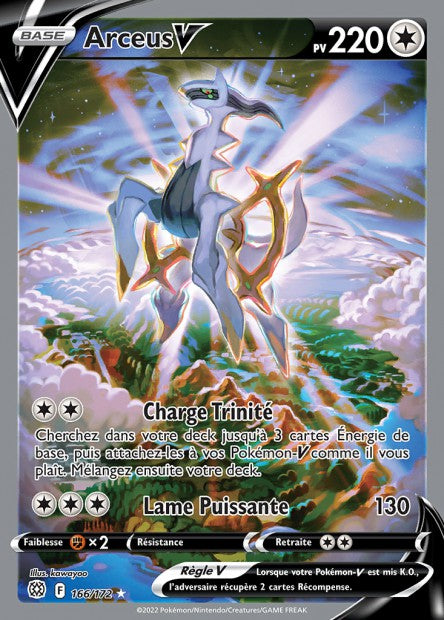 [GRADE] [PCA 9,5] 166/172 Arceus V