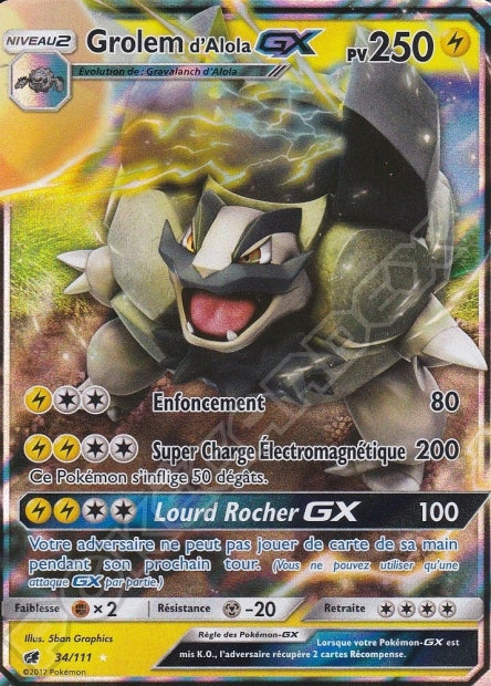 034/111 Grolem d'Alola-GX