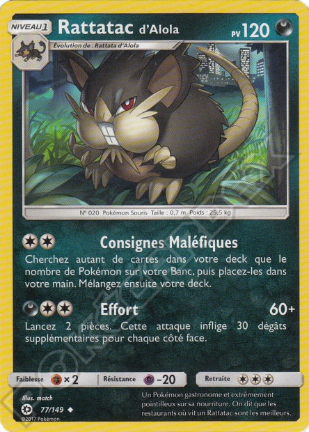 077/149 Rattatac d'Alola