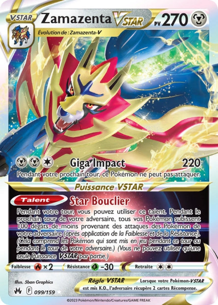 099/159 Zamazenta-VSTAR